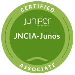 JNCIA (Juniper Certified Network Associate)